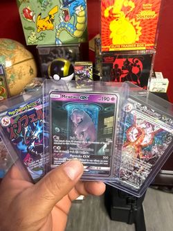 Mewtwo Gx,charizard Ex,mega  charizard X Ex…