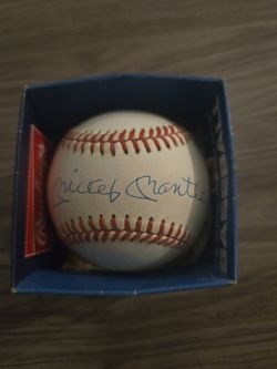 Mickey Mantle Signed Baseball