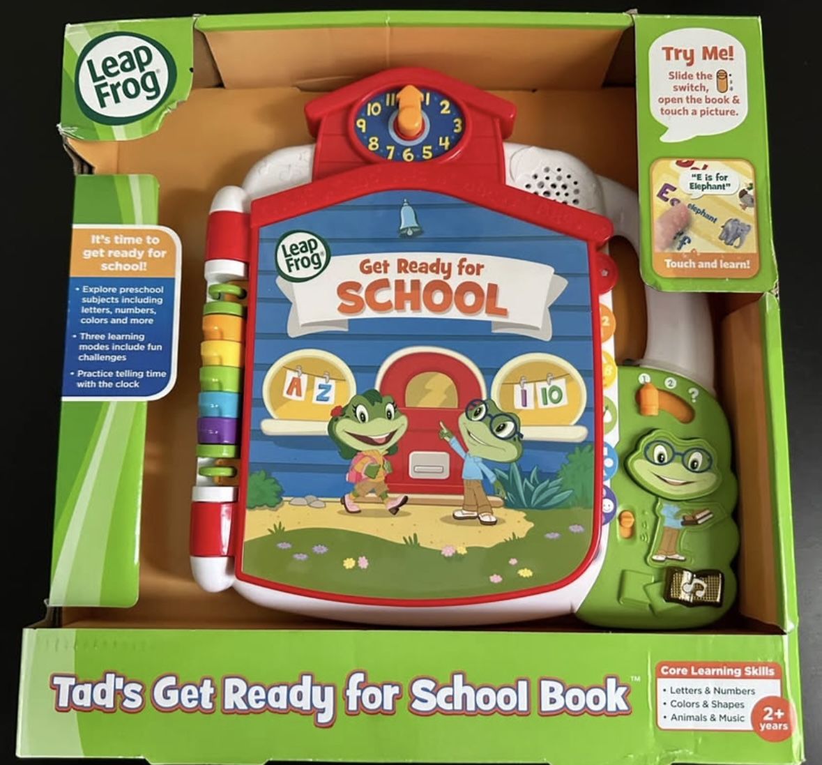 Unopened Leapfrog Get Ready For School Book