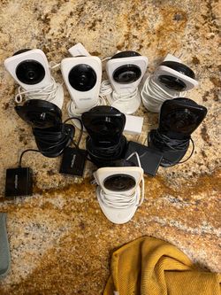 Wireless Security Cameras – Individual or Entire 8-Camera Lot