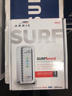 Arris cable modem brand new