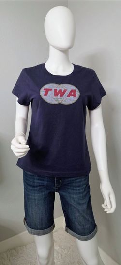 Vintage TWA Retro Logo T-Shirt • New