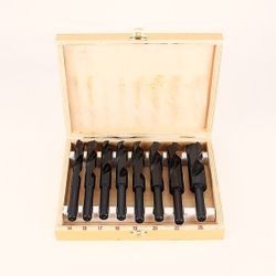 JUMBO 6" HSS DRILL BIT 8 Pc SET