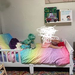 Toddler Bed & Mattress