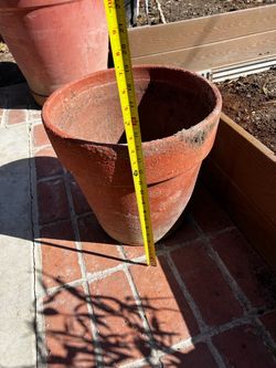 Large Heavy Terracotta Planter Pot