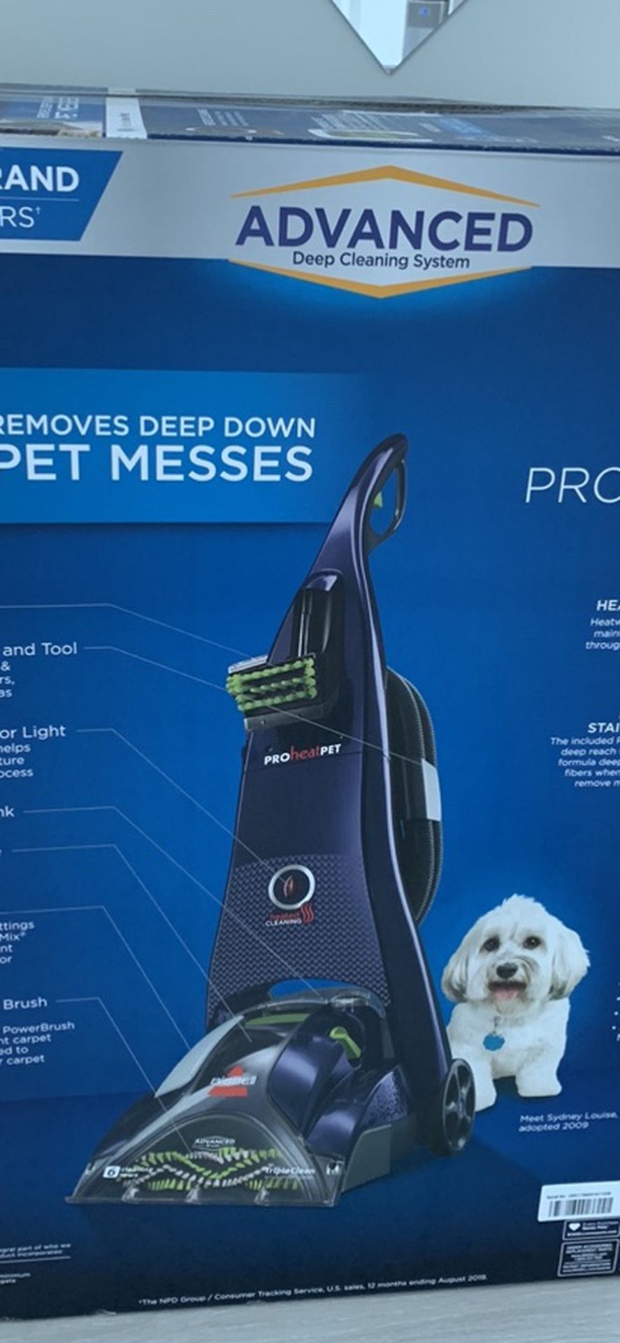 BISSELL ProHeat Pet Advanced Upright Carpet Cleaner - Model # 1799