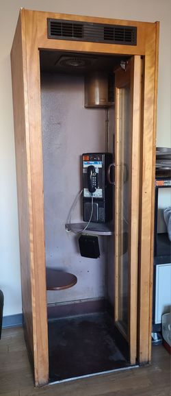 Classic phone booth