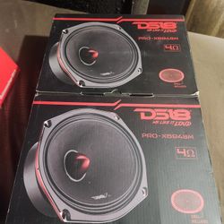 Ds18 Pro-X694BM 6x9 Speaker  Mid Range Loud Speaker With Bullet 4 Ohm 200 Rms Each With Grill Included.  27oz Magnet 100hz To 12.5 Hz