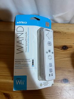 Wii Nyko Wand Motion Plus Sensing Nintendo Remote Controller White Brand New $30 Meet Up In Irving @dfwgoods