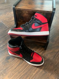 Nike Air Jordan 1 Retro High OG Bred Banned Mens Size 10
