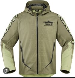 ICON MENS RAIDEN UX ARMORED WATERPROOF TEXTILE JACKET