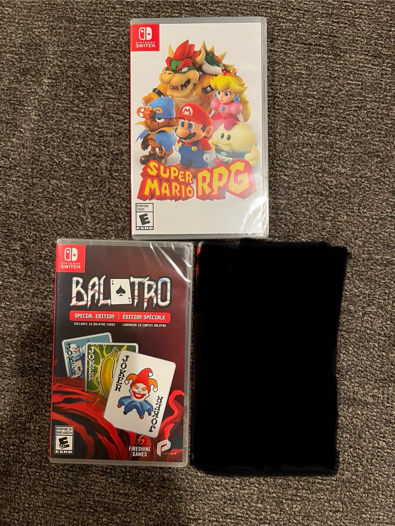 Nintendo Switch Video Games Balatro + Mario RPG