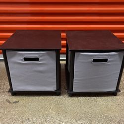 End Tables Storage Cube