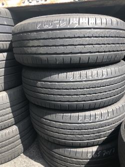 Set of 4 265/70/17