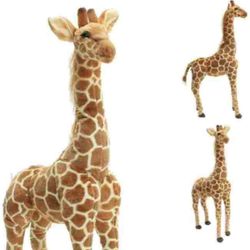 40" Big Plush Giraffe Giant Large Soft Doll Kid Gift Stuffed Animal 