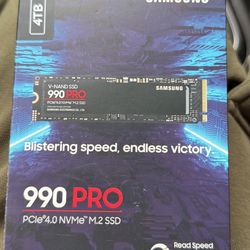 Samsung 990 Pro 4TB nvme Ssd