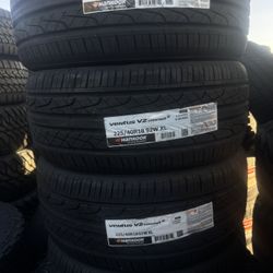 225/40/18 Hankook 4 New Tires Installed And Balanced
