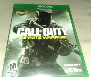 Xbox One Call of Duty Infinite Warfare, This game is Xbox one X Enhanced.