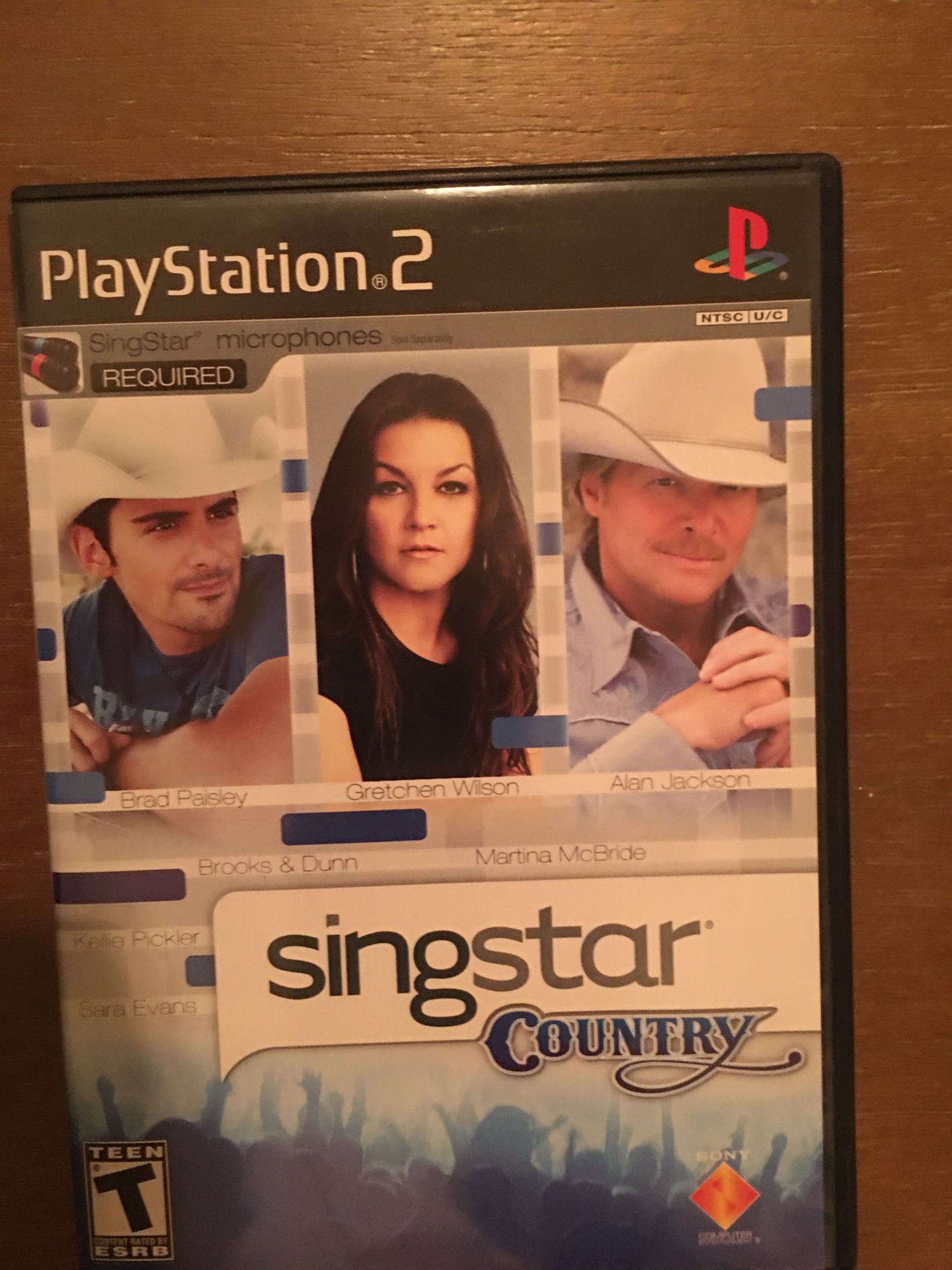 Sony PlayStation ps2 sing star country