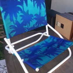 Recycled Fabric Outdoor Portable Beach Chair 