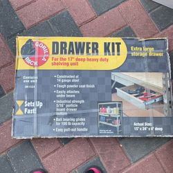 Drawer Kit For 17” Deep Heavy Duty Shelving Unit 