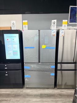 🔥GE CAFE PLATINUM FOUR DOOR REFRIGERATOR 🔥 COUNTER DEPTH