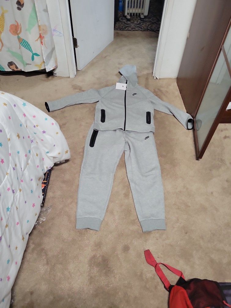 Grey Nike Tech Fleece Full Body Suit