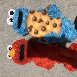 Elmo And Cookie Monster 