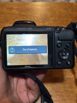 Nikon CoolPix L330 Digital Camera For parts
