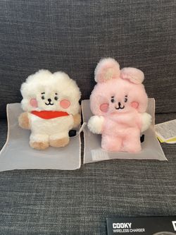 BT21 Line Friends “Cooky” & “RJ” Plush