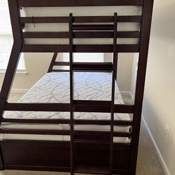 Full Size And Twin Bunk Beds