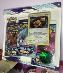 Sword & Shield Chilling Reign 3-Pack Blister Set