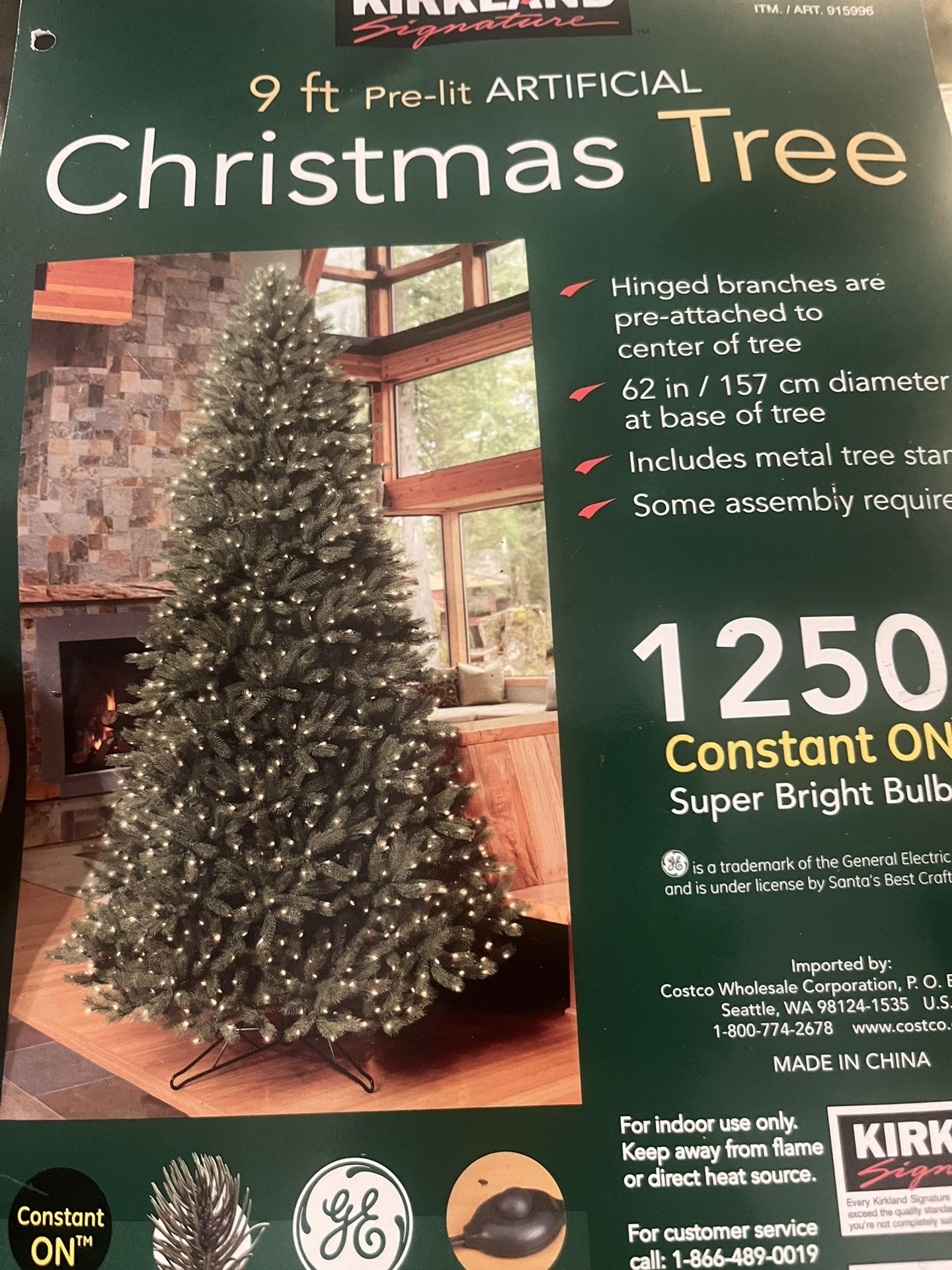 9ft Christmas Tree