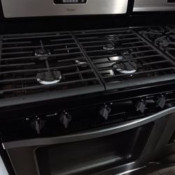 Whirlpool Gas Range Stainless