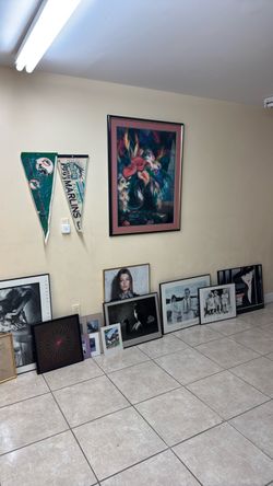 All of this artwork and paintings and pictures