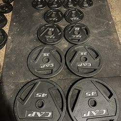 255 LB Olympic Weight Set 