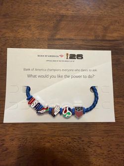 FIFA World Cup Bracelet Bank of America USA