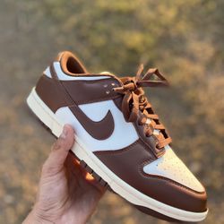 Nike Dunk Low – Brown & White (Clean Colorway)