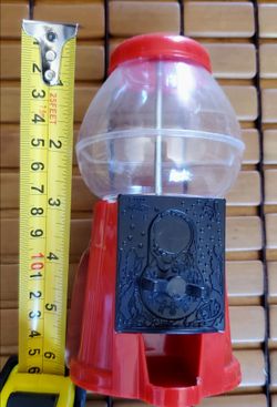 1986 Vintage Carousel No. 90 Petite Gumball Machine Bank 6.5" Des Plaines IL Plastic Toy $10 obo