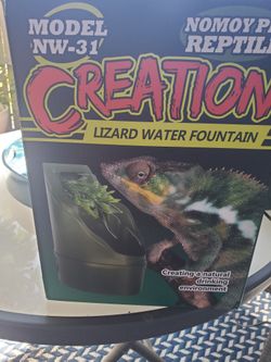 Reptile Water Fountain 