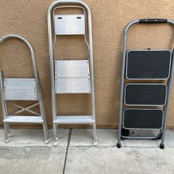 3 Kitchen Ladders