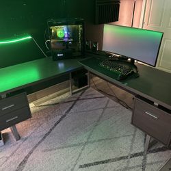 L Desk - High Quality