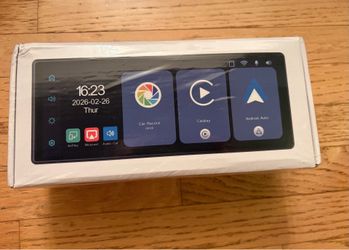 10.3” Wireless CarPlay Screen 4K Dash Cam Backup Camera 64GB