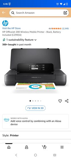HP OfficeJet 200 Mobile Printer - Brand New; Unopened Box