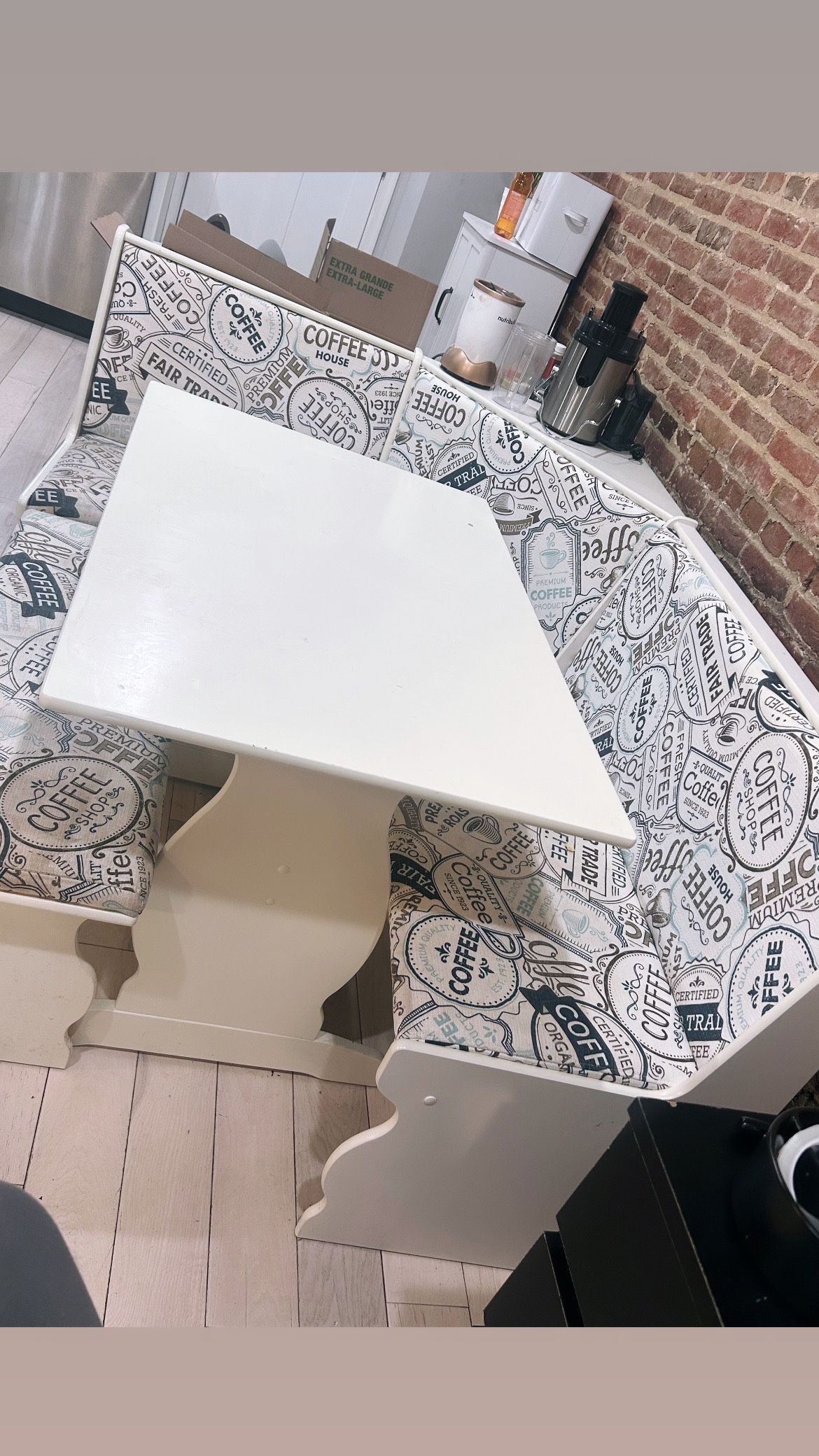 Breakfast Nook Table With Bench
