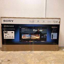 K77XR80CB 77” Sony Bravia 8 smart 4k Oled tv