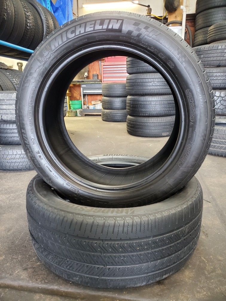 🔥 (2) 275 45 20 Michelin & Bridgestone All Season Tires 