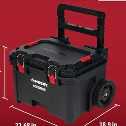 NEW Husky 22" Build Out Modular Tool Storage Rolling Tool Box 8" wheels