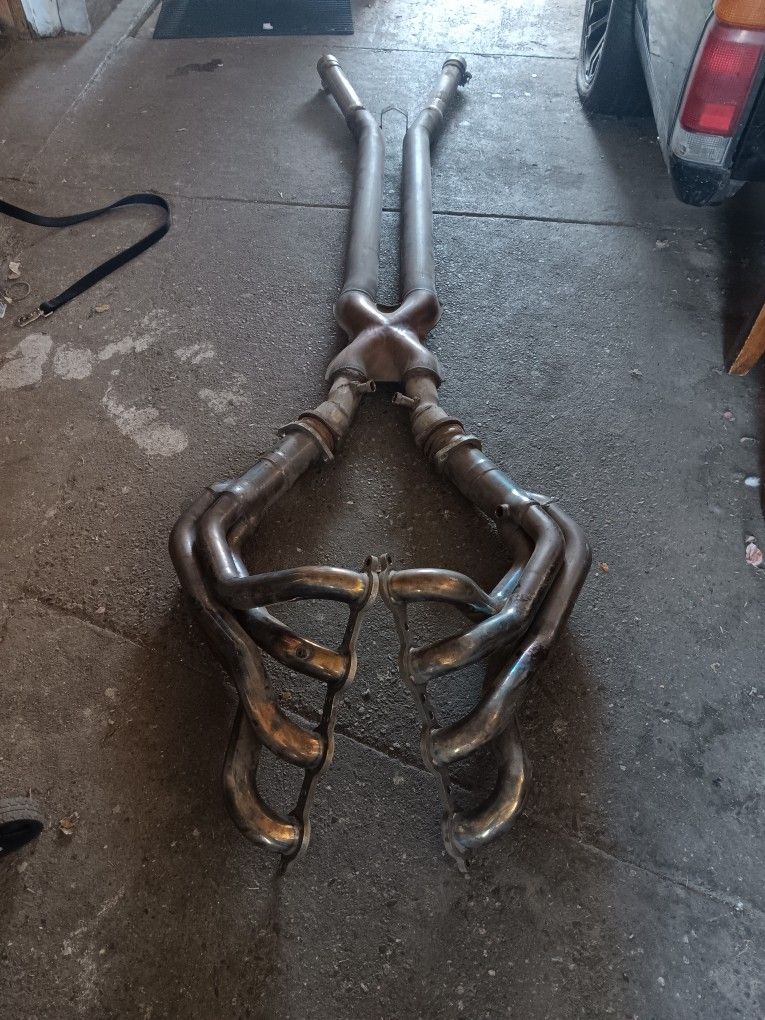 Corvette C6 Headers And X Pipe