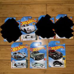 Hot Wheels Datsun 510 Porsche VW Ford GT40 Mercedes 